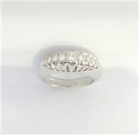 Anello Ponte Vecchio Gioielli Donna in Oro Diamante 0.55 Ct SA81-17 - SA81-17